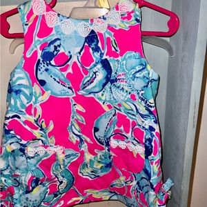 Lilly Pulitzer shift w matching bottoms